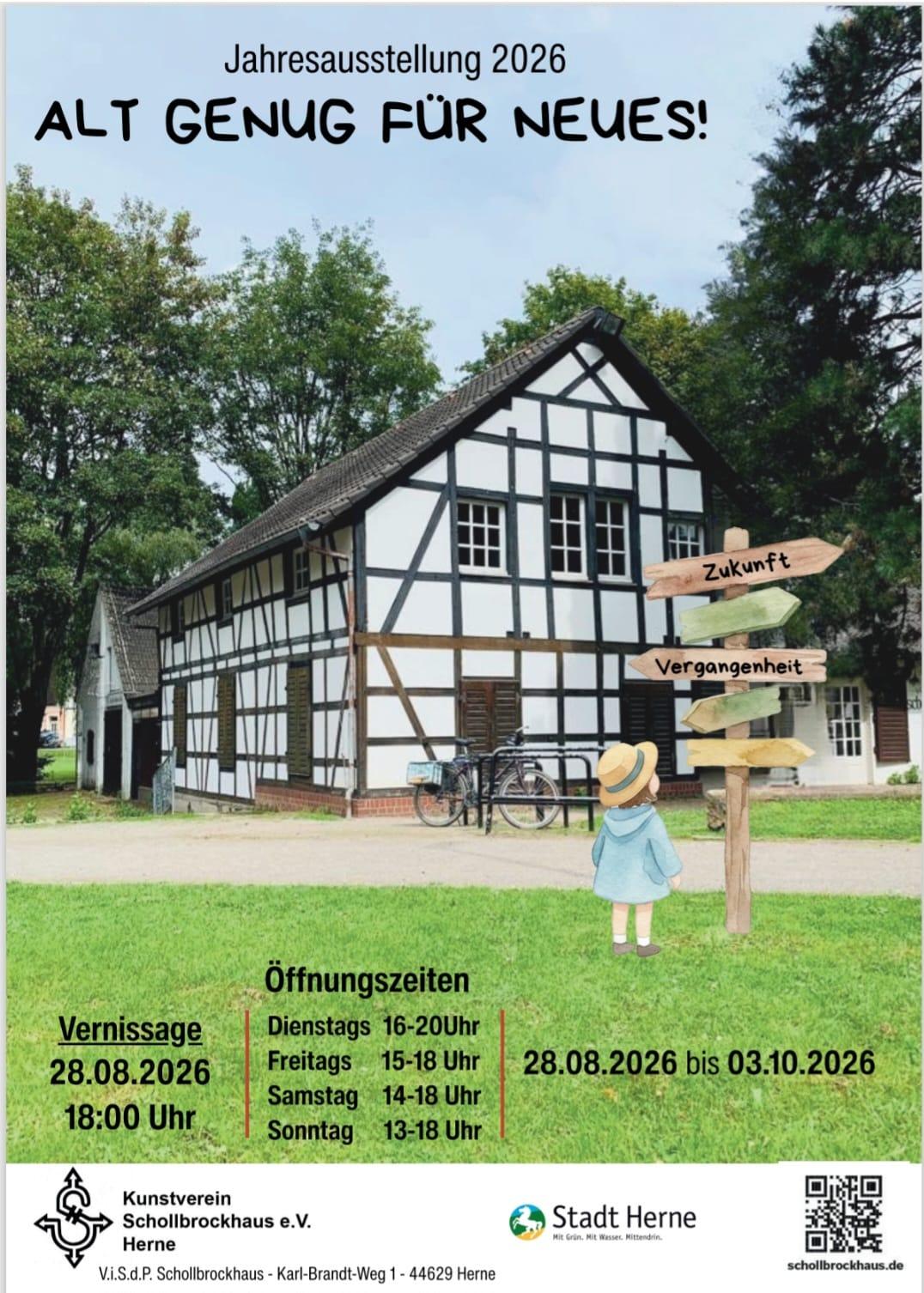 Ausstellung Alt genug für Neues, Kunstverein Schollbrockhaus e. V.
