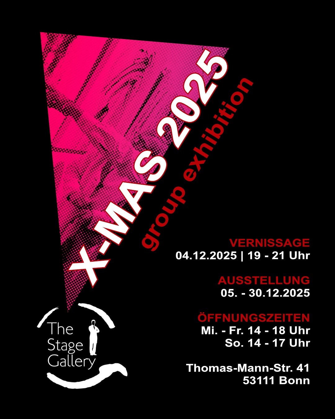 X-MAS 2025, The Stage Gallery Bonn